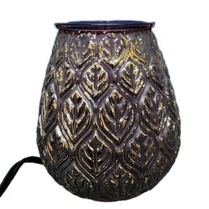 Scentsy Warmer Full Size Opulence Purple Gold Plug In
